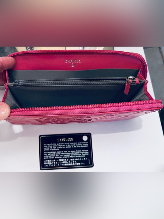CHANEL Accessories - Stunning CHANEL pink precious wallet with dust bag & authenticity card 💕